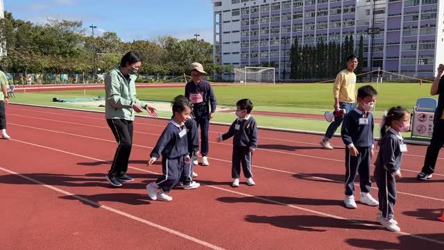 第二十四屆運動會 幼稚園接力賽
